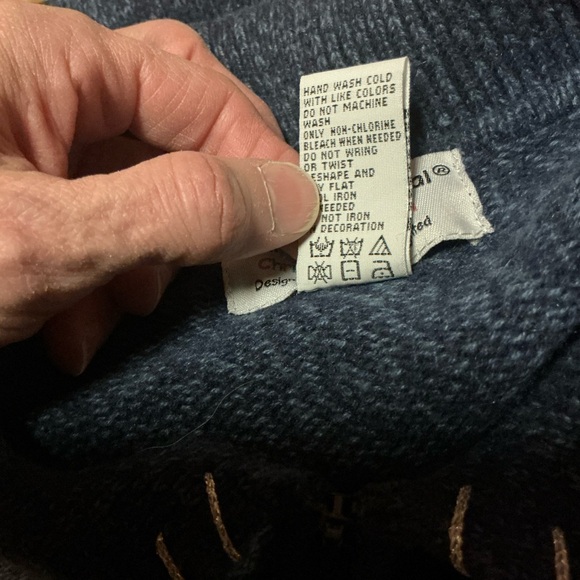 Vintage 90s Tiara International Zip down Christmas Cardigan - Picture 3 of 13